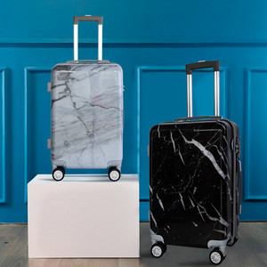 รุ่นร้อนแฟชั่นสบายๆยูทิลิตี้การเดินทางช้อปปิ้งฮาร์ดกระเป๋าเดินทาง ABS PC วัสดุการพิมพ์ - Product Image 6