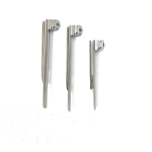 Factory Direct Supply MACINTOSH MILLER Manual Autoclavable Stainless Steel Fiber Optic LARYNGOSCOPE Set - Product Image 5