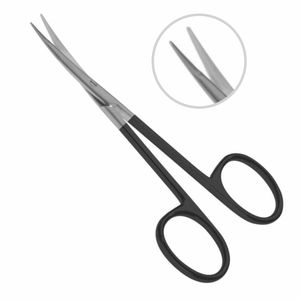 Cutting Scissors Greenbarg Par Serrated Supercut Scissors 4.5'' (11.5cm) Straight or Curved - Product Image 1