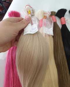 100% russe remy extension de cheveux humains de qualité supérieure cheveux en vrac à vendre prix de gros usine - Product Image 4