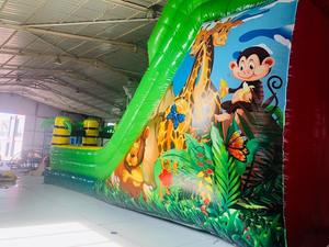 Zone de jeu d'extérieur gonflable pour enfants, aire de jeu d'extérieur écologique et fabriquée à base de plastique robuste, anti UV, fabriqué en turquie - Product Image 3