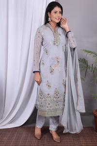 <b>Beautiful</b> Office Wear Cotton Rayon Printed Ladies Wear Kurti with Palazzo Indian Ready to Wear Low Price Wholesale - Product Image 2