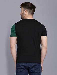 Camiseta lisa de algodón para hombre, camisa de manga larga con cuello redondo de 180gsm, Color Naranja liso, en blanco - Product Image 6