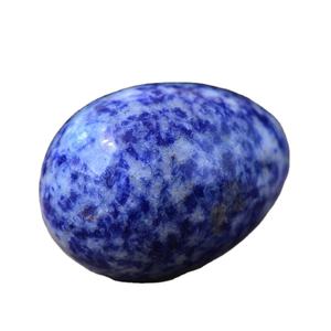 Huevos de Sodalita al por mayor, piedra natural, huevos pulidos de primera calidad, huevos yoni para sanación y decoración del hogar. Compre en Elegant Agate. - Product Image 1