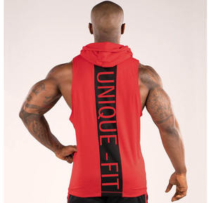 Vêtements pour hommes de marque personnalisée teints grande taille Jersey gymnases débardeurs musculation Stringer Fitness sans manches O-cou T-Shirts - Product Image 4