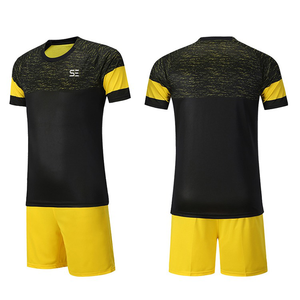 Uniforme de Fútbol Azul y Blanco Transpirable de Manga Corta Personalizado en Tela 100% Poliéster Uniforme Deportivo de Alta Calidad - Product Image 2