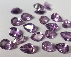 Amatista Rosa Natural, corte de pera de 3x5mm a 7x10mm, amatista Rosa suelta - Product Image 5