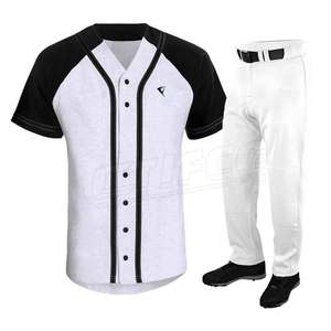 Nuevo diseño de su propio logotipo Uniforme de béisbol Venta caliente Uniforme de béisbol para hombres para equipos deportivos - Product Image 2