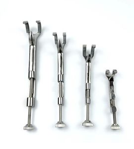 Pince à os Lowman pour chirurgie, 13 cm, acier, instruments orthopédiques, à deux branches - Product Image 1