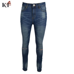 Últimos Pantalones Vaqueros de Mujer a Bajo Precio, Vaqueros de Mezclilla Modernos para Mujer, Pantalones Rotos de Mezclilla, Estilo Americano - Product Image 4