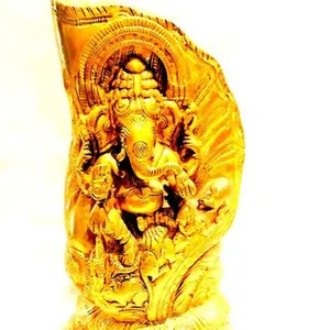 High On Demand Handgemaakte Pure Messing God Ganesh Murti Voor Religieus Gebruik Verkrijgbaar Tegen Groothandelsprijs Door De Export Van Roodborstjes