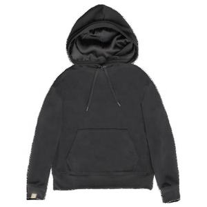 Solid Color 100% Cotton Fleece Lined Winter <b>Hoodie</b> for <b>Men</b> and Women <b>Plain</b> Dyed - Product Image 1