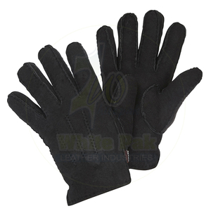 Blanc Pak WP-1006 AB Grade XL Taille Confortable En Cuir De Vachette Gants De Travail D'hiver Manches Plates Arrondies Antidérapant Flexible Sécurité - Product Image 5