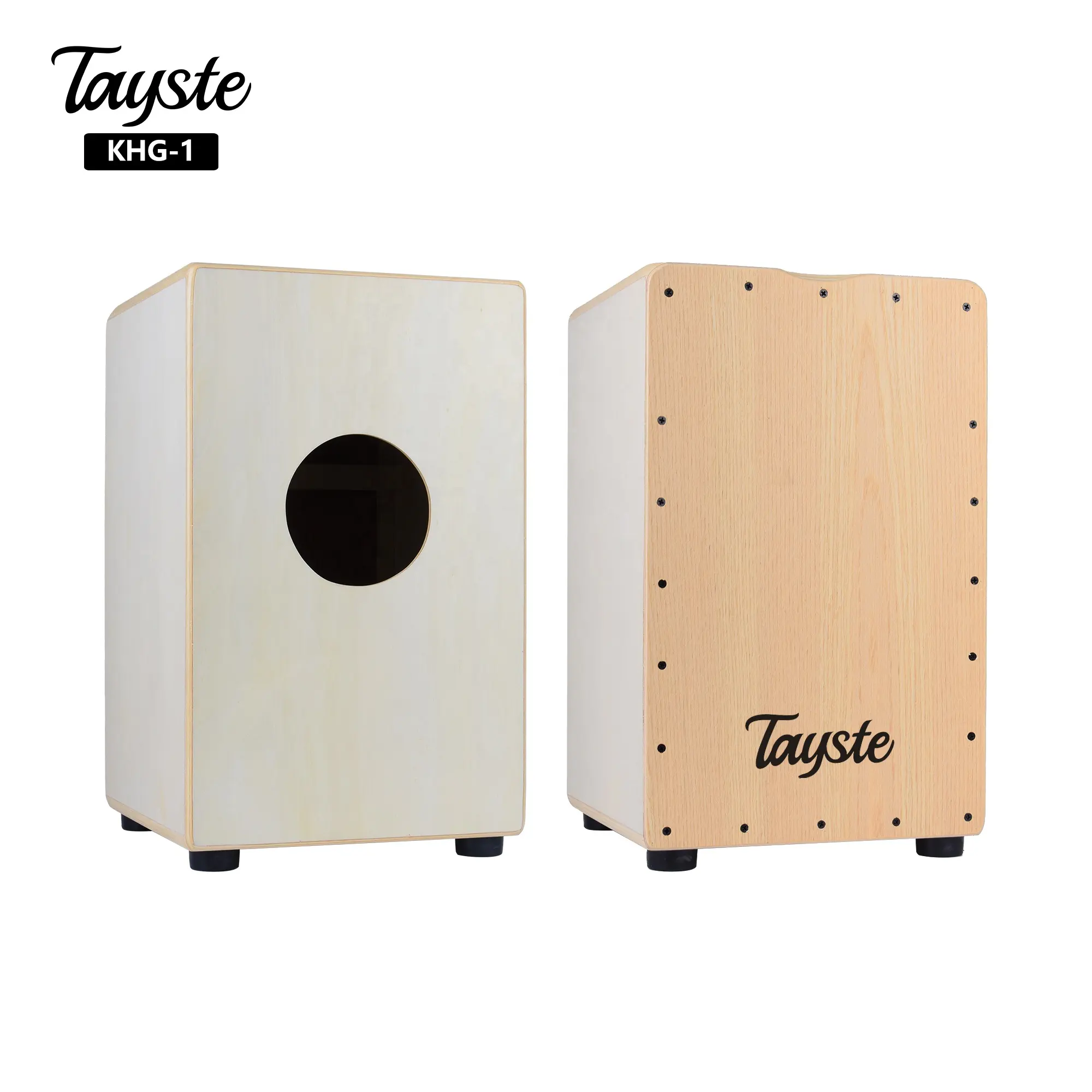 تايست-ماكينة موسيقية من مصنع المعدات الأصلي من المصنع بالصين للبيع بالجملة صندوق خشبي طبل كاجون مع حقيبة مجانية