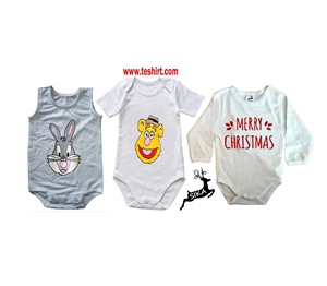 Newborn Baby Boy Romper <b>Bodysuit</b> Tirupur Bulk OEM Supplier India Export Manufacturer - Product Image 2