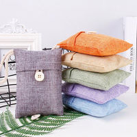 Sacs de purification d'air au charbon actif en bambou, sac absorbeur d'odeur de déshumidificateur d'air du Vietnam