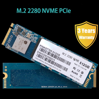 قرص صلب داخلي NVMe SSD بسعة 1 تيرابايت، M.2 2280، PCIe Gen3.0X4، سرعة قراءة 2500-3500 ميجابايت/ثانية، سرعة كتابة 2000 ميجابايت/ثانية، مناسب للابتوب وسطح المكتب، متوفر في المخزون