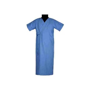 Bata de algodón orgánico para pacientes, ropa certificada con GOTS, pantalones, precio barato, 100% - Product Image 6