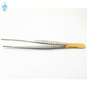 คีมสำหรับผ่าตัดที่เป็นฟันปลาสเตนเลสแบบยาวตรงทั้งหมดน้ำหนักเบา - Product Image 4