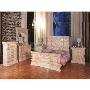 Classic Wooden Carved Beds & Bedroom Furniture Set Vintage Style Wooden Carved Bedroom Furniture Teak Wood Antique Bedroom Set - Product Image 1