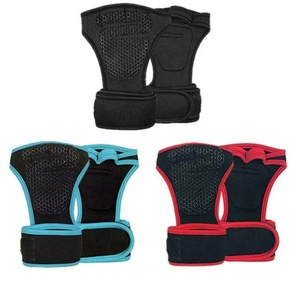 Custom logo grip fingerless fitness <b>women</b> <b>weight</b> lifting gym gloves - Product Image 2