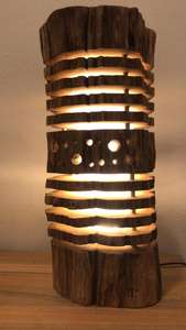 Lanterne au coffre en bois créatif personnalisé, Vintage, décoration pour Table - Product Image 5