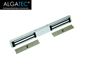 ALGATEC Cylindres de serrure de porte magnétiques en acier série double surface 600lbs Nouvelle arrivée pour application de porte - Product Image 1