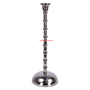 Table en métal de haute qualité nickelé décoratif nouveau Design bougeoir décoratif fait à la main bougeoir en métal en gros - Product Image 6