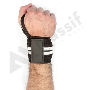 Adjustable Neoprene & Nylon/Cotton <b>Wrist</b> Brace Compression Strap <b>Wrist</b> Wrap-Non-Slip Support Men's Protective Customizable - Product Image 2