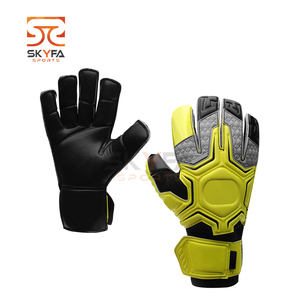 Gants de gardien de but en latex de football professionnel de meilleure qualité Gants de sport respirants pour les gardiens de but de football - Product Image 6