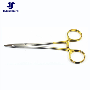 Porte-aiguille Derf Pince à suture chirurgicale en acier inoxydable 5 ''pour usage dentaire et ophtalmique - Product Image 3