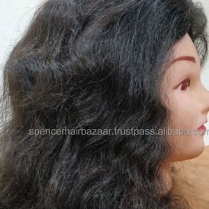 Pelucas de encaje completo de cabello humano virgen indio sin procesar calidad superior de grado 12A para peluca de encaje suizo con envío gratis - Product Image 2