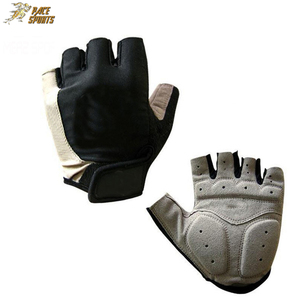 ถุงมือขี่จักรยานสำหรับทุกเพศถุงมือแข่งปั่นจักรยานกลางแจ้งถุงมือสำหรับงานหนักดีไซน์ครึ่งนิ้วใส่สบายระบายอากาศได้ตามต้องการ - Product Image 2