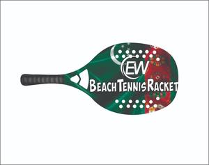 Raquetas de Tenis Playa, Cara de 20 mm, Peso 310-330 g, Longitud 50 cm, Empuñadura de Fibra de Carbono y Vidrio, Red de Fibra de Carbono y Vidrio - Product Image 6