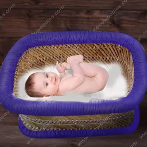 便携式可转换豪华新生儿摄影道具婴儿填充物更换储物柳条编织篮婴儿壁橱储物