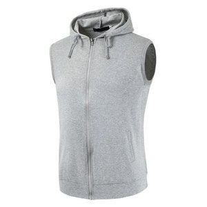 Vestes molletonnées vertes, Gilet sans manches, pour hommes, - Product Image 4