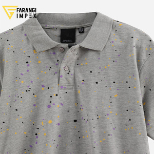 Camiseta Polo de Marca de Alta Gama, Manga Larga, Estampada, para Hombre, Primavera, 100% Algodón, Suave al Tacto, Cómoda, Informal - Product Image 5