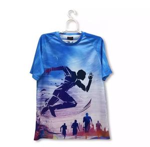 Oferta de Año Nuevo Hombres Mujeres Niños Camiseta Sublimación completa Impresión digital personalizada Algodón Tallas grandes Corto 100% Plus 50% ¡Gratis! - Product Image 1