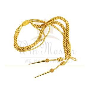 Aiguillette-cordón de hombro para uniforme de ceremonia, cordón trenzado para hombro - Product Image 2