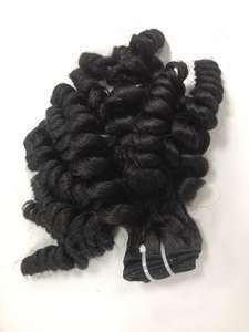 Mèches de cheveux vierges à racines naturelles, cheveux bruts non traités, tissage de chevelure malaisienne, crépus et bouclés - Product Image 3