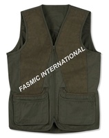 Gilet de tir en maille Fasmic International FI-4307 Trapper Creek léger et durable pour l'entraînement au tir sur cible, service OEM/ODM, couleur personnalisée