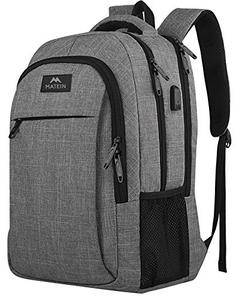 Mochila para Portátil de Mezclilla de la MEJOR CALIDAD, con Logotipo Personalizado, Puerto USB, Anti-Robo y Panel Solar - Product Image 6