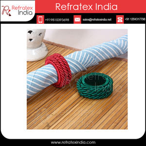 Anneaux de serviette en rayonne faits à la main, élégants et décoratifs, accessoires de table pour mariages, banquets et restaurants d'hôtel - Vente en gros à l'exportation - Product Image 3