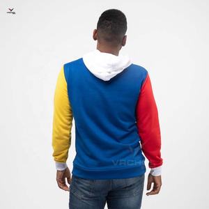Vente en gros de pullover personnalisé de qualité pulls en coton décontractés pour hommes sweats à capuche unis à manches longues - Product Image 3