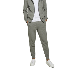 เสื้อยืดขายส่ง โลโก้สั่งทำ กางเกงวอร์มผ้าฝ้ายเรียบ กางเกงออกกำลังกาย ฟิตเนส ทรงเข้ารูป กางเกงจ็อกเกอร์ผู้ชาย - Product Image 1