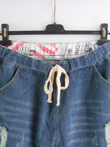 Pantalon/pantalon en jean exclusif pour femme avec doublure intérieure et effet Super meulage du Bangladesh - Product Image 5