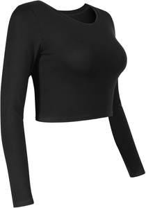 Top court 100% en coton pour femmes, débardeur personnalisé, lavage à l'acide - Product Image 5