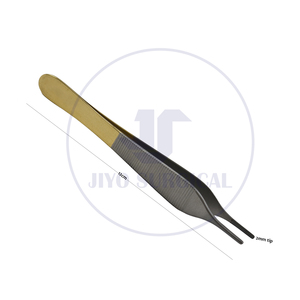Pince Adson chirurgicale en acier inoxydable, non dentée, pour tissus et pansements, 12 cm, 15 cm - Product Image 5