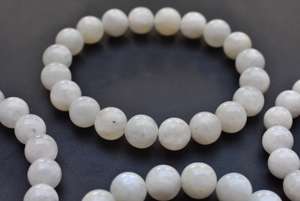 Cuentas de piedras preciosas de arcoíris, 6,7,8mm, piedra lunar, joyería, hilo de piedra Natural, cuentas sueltas - Product Image 3