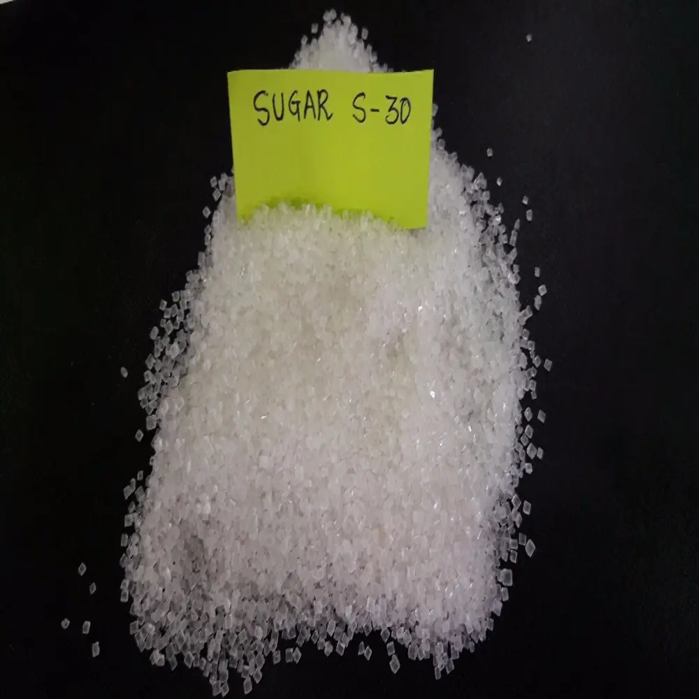 Cristal branco de Alto Grau 1 45 ICUMSA Açúcar Refinado Para venda